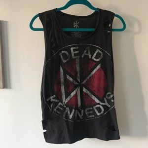 Dead Kennedy’s ripped tank top
